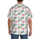 thumbnail image 3 of Balery Lotus Flower Camisa Casual de Manga Corta con Botones para Hombre, Texturizada, Estilo Cubano, para Playa, Verano-3X-Large, 3 of 5