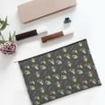 thumbnail image 6 of Hirioo Bee Floral for Paper Reusable Cosmetic Bag Zipper Encouragement Travel Pouch Toiletry Bag for Women Girls, 6 of 7