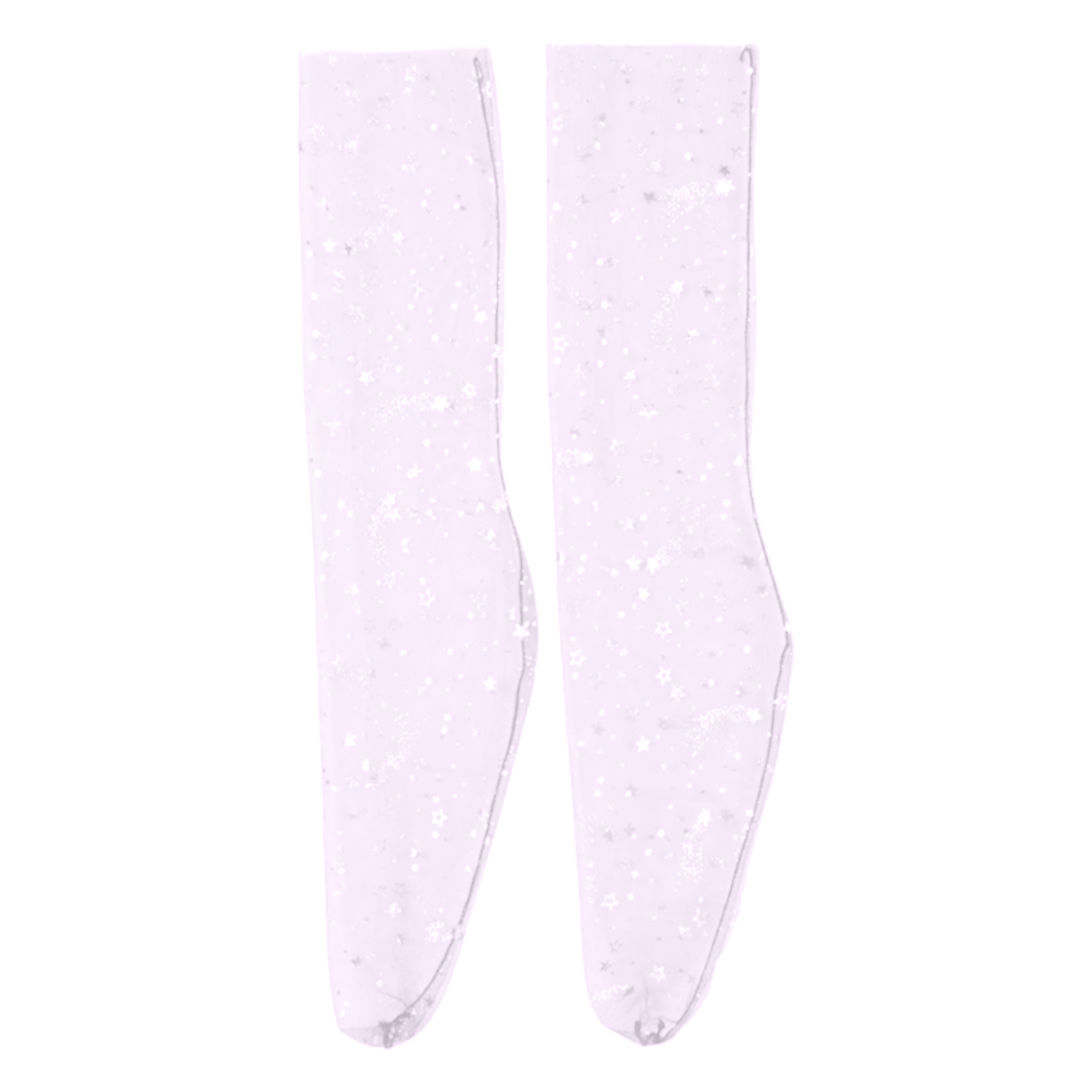 Sanwood Women Socks Stars Ultrathin Summer Spring See Through Middle