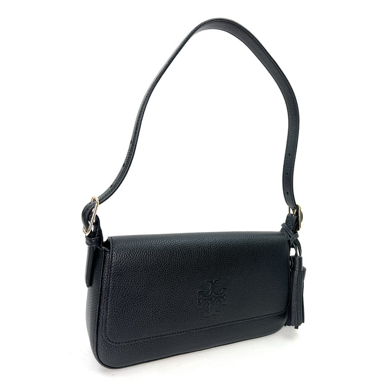 Tory Burch Emerson Flap Shoulder Bag (Black) - Walmart.com