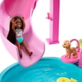 thumbnail image 4 of Playset Barbie Dream Pool con 6 áreas de juego y más de 20 accesorios, 4 of 6