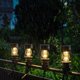 thumbnail image 5 of Linterna solar - Luces solares para colgar al aire libre - 1 paquete de linternas LED impermeables con energía solar Diseño vintage para paisaje Patio Jardín Camino Playa Gazebo Decoración Zhivalor CWY-0246, 5 of 6