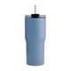 thumbnail image 1 of Termo Nuvó Doble Pared Acero Inoxidable Azul Acero con Popote, Capacidad 600 ml, 1 of 6