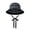 Navy, variant on Women Striped Knitted Bucket Hats Foldable Wide Brim Sun Hat Breathable Summer Beach Hats Lightweight Travel Outdoor Fashion Sun Hat 2026 Baseball Cap for Outdoor Activities, Black