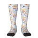 thumbnail image 1 of Fotbe Cute Shark Calcetas Divertidas Estampadas para Hombre y Mujer, Calcetas de Algodón hasta la Rodilla para Caminar, Correr, Enfermería y Embarazo, 1 of 6