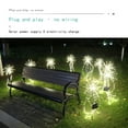 thumbnail image 4 of Solar Snowman Garden Decorations, Colorful LED Lights, Remote Control, Weatherproof, Festive Christmas Yard Decor, 80x35cm, Stainless Steel Metal, Continuous Lighting 8-24 Hours, 4 of 5
