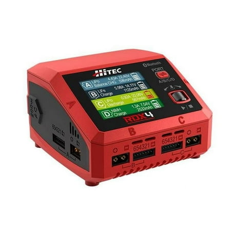 Hitec RDX4 4 Port AC-DC Charger