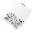 thumbnail image 2 of Uadme Accesorio para Máquina, 12 Piezas Máquina De Coser Industrial De Acero Prensatelas para Máquina Plana para Computadora para Máquina De Coser, 2 of 5