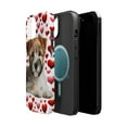 thumbnail image 2 of DistinctInk Tough Case for Apple iPhone 13 MINI (5.4" Screen), Compatible with MagSafe Charging - Valentine's Day Glen of Imaal Terrier Puppy, 2 of 6
