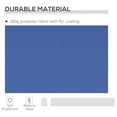 thumbnail image 3 of 12' x 10' Retractable Awning Patio Awnings Sun Shade Shelter with Manual Crank Handle, 280g/m² UV & Water-Resistant Fabric and Aluminum Frame for Deck, Balcony, Yard, Dark Blue, 3 of 9