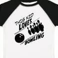 thumbnail image 4 of Inktastic This Kid Loves Bowling Boys or Girls Toddler T-Shirt, 4 of 5