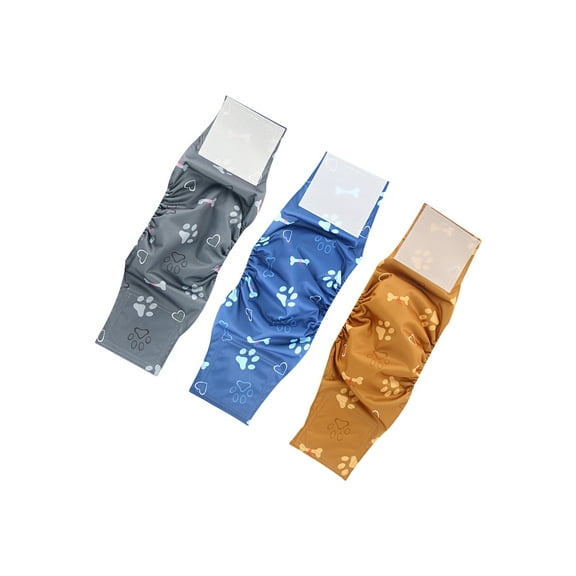 Washable Pet Underwear Pants For Small Dog Cats Soft Comfortable Breathable Fabric Leak Proof Adjustable Waistband