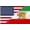D, variant on Large US and Old Iran Friendship Flag 3X5FT, USA and Former Iran Historic Flags with Sun Lion, Persia Iranian Banner, Brass Grommets, Outdoor and Indoor Decro Banner