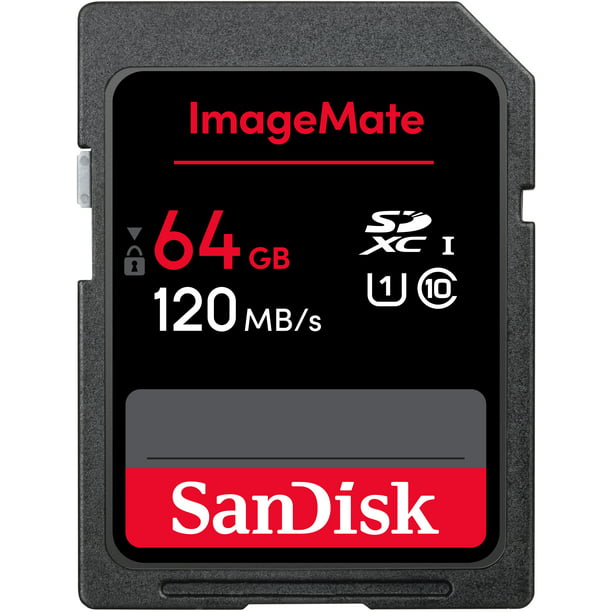 Authentication save complicated SanDisk ImageMate SD UHS-1 Memory Card - 120MB/s, C10, U1, Full HD, SD Card  - SDSDUN4-064G-AW6KN - Walmart.com