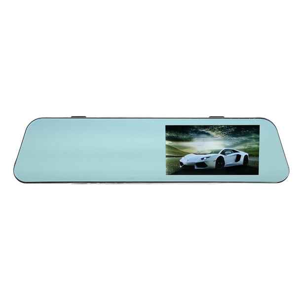 RecordAradora de Conducación de Automóviles, Retrovisor Mirror Dash Cam 1080p Resolución WDR Tecnología G Sensor de 12MP Estacionamiento Seguro Con Un Monitor LCD de 4.3 Pulgadas