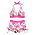 thumbnail image 4 of Enjoytime Swimsuit for Women Cute Halter 2 Piece Bikini Sets for Women Modest Bathing Suit Summer Athletic Swimwear, 4 of 8