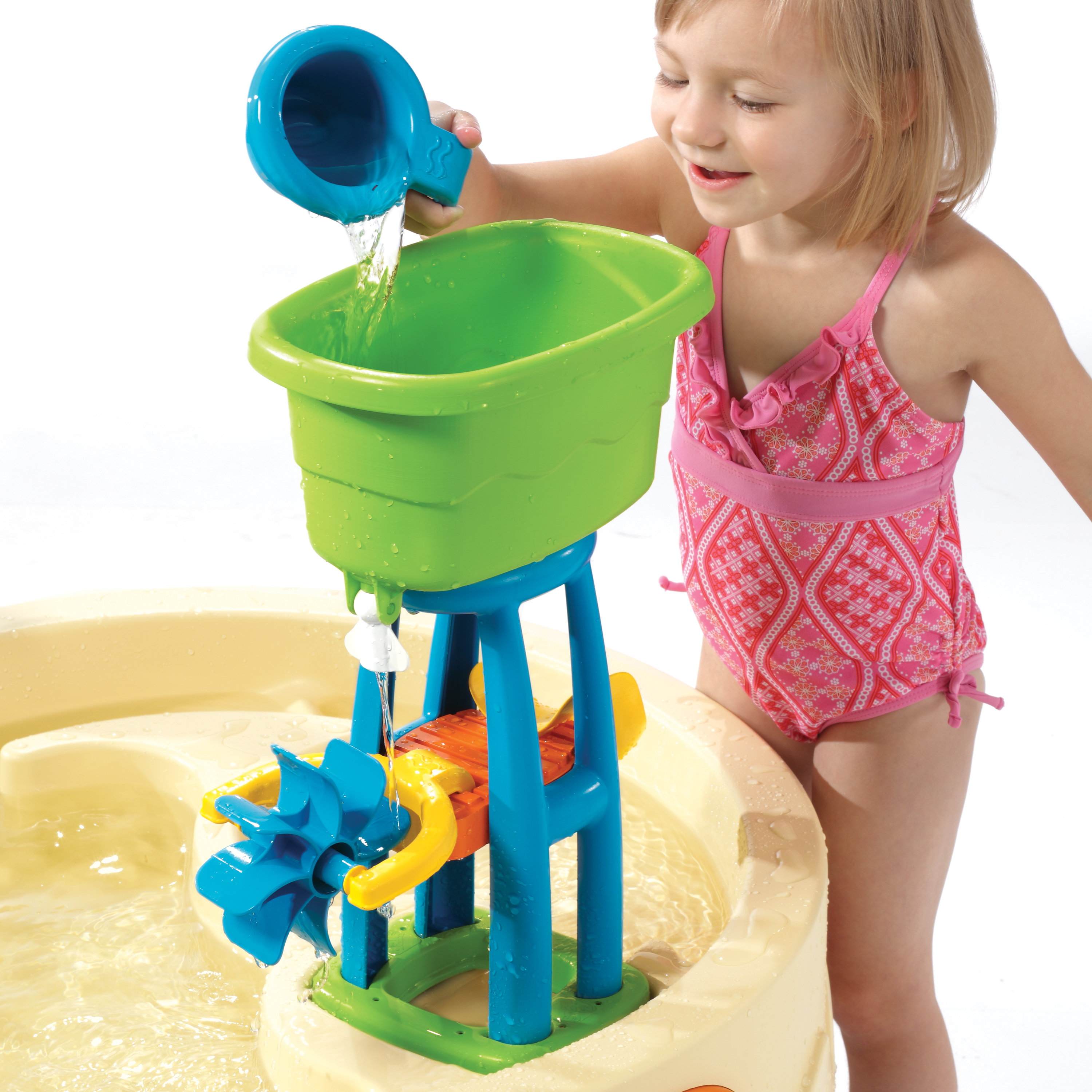 Step2 Big Splash Waterpark Water Table With 7 Piece Accessory Set - image 4 of 10