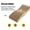 2PCS, variant on Wave Curved Corrugated Cat Scratcher Pad, Reversible Double-Sided Cat Scratching Board, Durable Furniture Protector for Indoor Adult Cats, 1/2/4/8 Pack