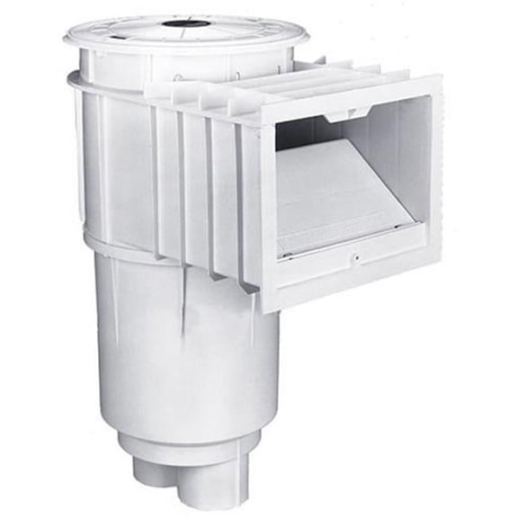 Sta-Rite U-3 Skimmer Gray w/Gray Lid & Frame, 2" Slip with 1-1/2" Slip Reducers 08650-6404