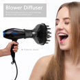 thumbnail image 1 of Durable Blower Diffuser Novel Streamlined Appearance for Salon Blow Out Curls, 1 of 7
