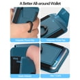 thumbnail image 5 of ExtreLife Magnetic Wallet with Grip Phone Stand, Magnetic Leather Card Holder Compatible for iPhone 17/16/15/14/13/12 Series, Fit 6 Cards, RFID Blocking, 5 of 10