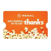 Regal Cinemas $25 Thank You eGift Card [Email Delivery]
