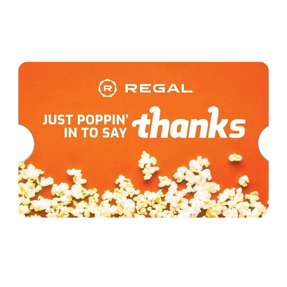 Regal Cinemas $25 Thank You eGift Card [Email Delivery]