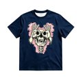 thumbnail image 4 of CONZONE Mens Halloween T-Shirts Skeleton Graphic Tees for Men Short Sleeve Crew Neck Casual Tops, 4 of 5