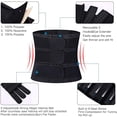 thumbnail image 3 of Lilvigor Women Waist Trainer Corset Weight Loss Waist Cinchers Workout Girdle Trimmer Slimmer Belt Fitness Body Shaper, 3 of 6