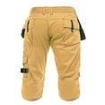 thumbnail image 3 of Skylinewears Men’s Holster Utility Cordura Reinforced Cargo Pockets 13.5” Inseam Durable Cotton Work Shorts Khaki 34, 3 of 4