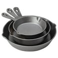 thumbnail image 4 of Gibson Home Brickstone 3pc Preseasoned Cast Iron Pan Set, 4 of 4