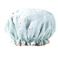 thumbnail image 1 of Bonnet de Douche Imperméable Très Grand Ajustable Réutilisable Bonnet de Douche pour Femmes Filles Toutes Longueurs de Cheveux Rose, 1 of 7