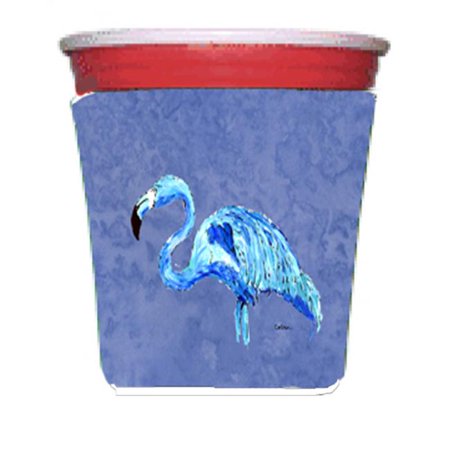

Flamingo On Slate Blue Red Solo Cup bottle sleeve Hugger - 16 To 22 oz.