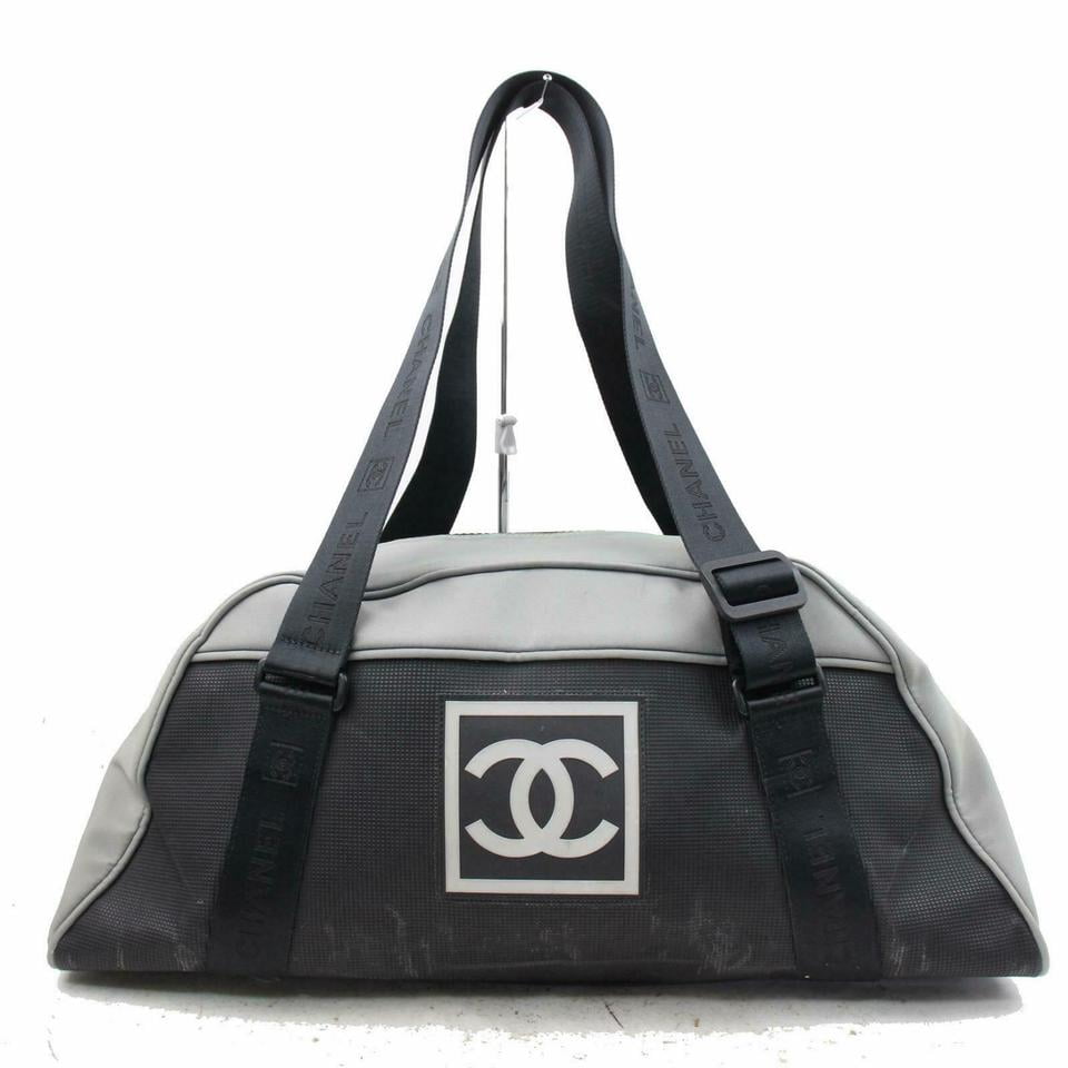 chanel duffle travel bag