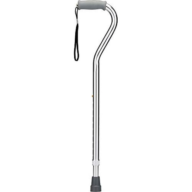 NOVA Heavy Duty Walking Cane with Offset Handle, 500 lb. Weight Capacity, Bariatric