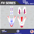 thumbnail image 2 of Kalair GFX Graphics Kit for Yamaha YZ85 (2019-2021) Fh Series, 2 of 5