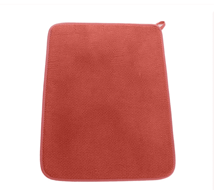 Microfiber Dish Drying Mat Plain Color High Quality Household Drying Mat Super Absorbent Non-slip Mat - Foto 6