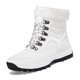 thumbnail image 2 of Botines Botas Nieve Mujer Cálido Forro Piel Invierno Antideslizante para Exteriores, 2 of 9