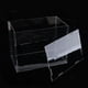 thumbnail image 4 of Vitrina de acrílico transparente Sunnimix 24x7x33cm a prueba de polvo, 4 of 8