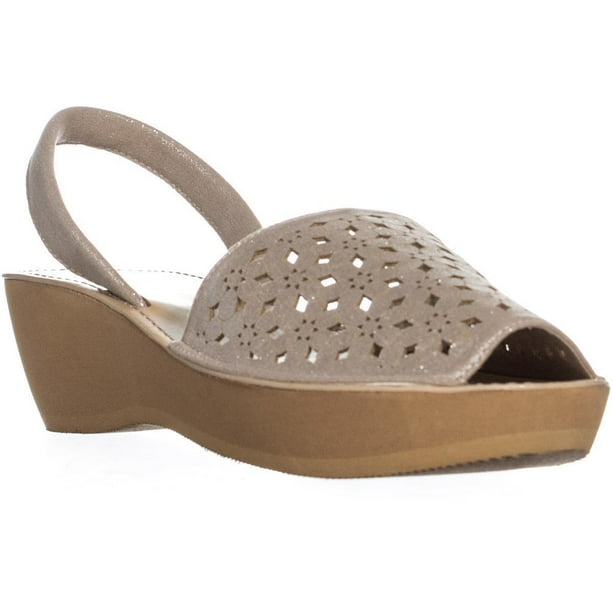 Cole Womens Cole REACTION Fine Glass Perforated Wedge