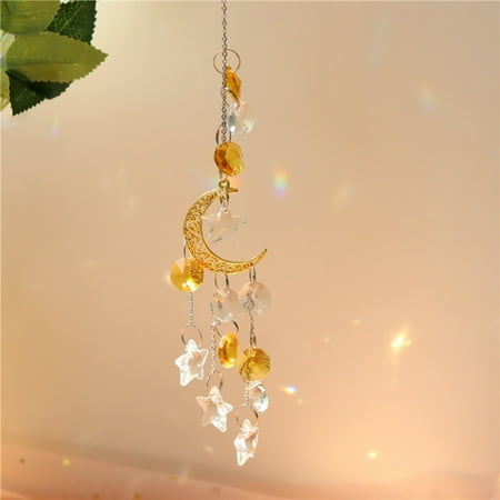 

WEPRO Indoor Window Crystal Ball Decoration Pendant DIY Outdoor Color Decoration Pendant