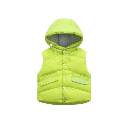 

Dadaria Toddler Jacket 3Y-8Y Toddler Baby Girls Winter Cartoon Windproof Coat Hooded Warm Outwear Waistcoat Green 130 Toddler