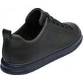 thumbnail image 3 of Men's Camper Runner Low Top Sneaker Black Smooth Leather 42 M, 3 of 5