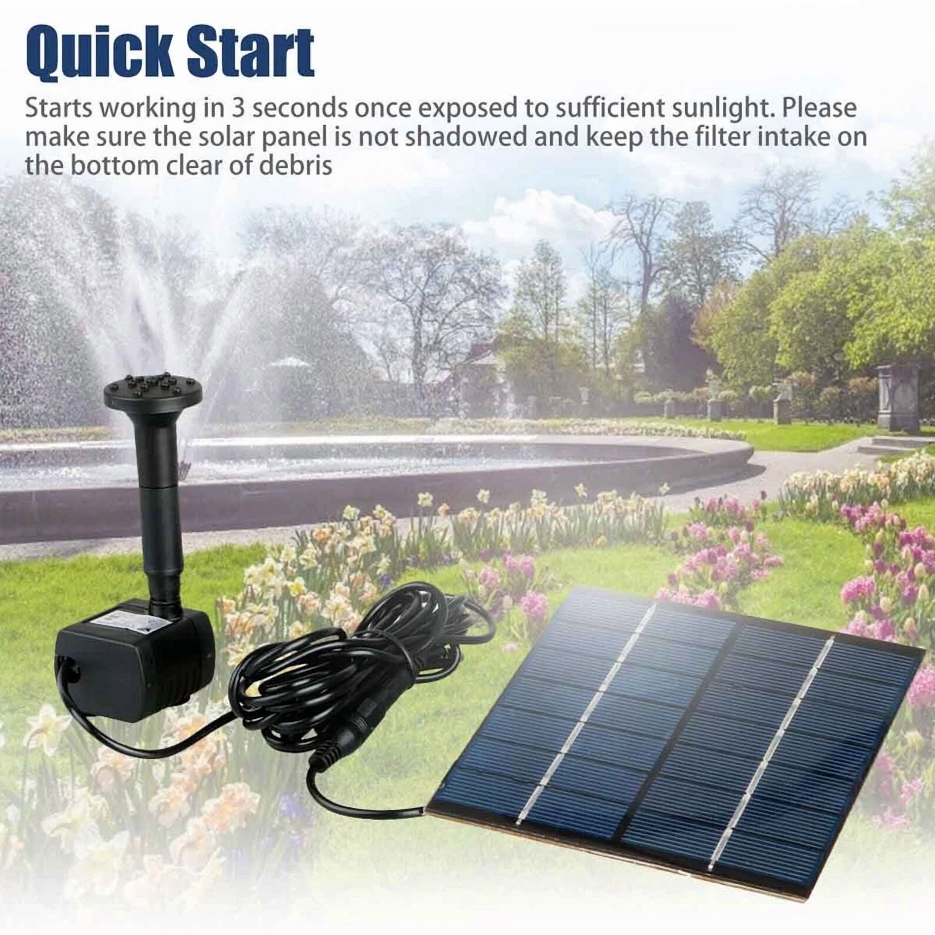 PURELY- Water Pump Hydroponics Pond Fountain Aquariums Submersible Powerhead Fish Tank