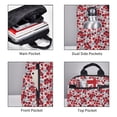 thumbnail image 3 of Balery Red Hawthorn Mochila Ligera para Hombres y Mujeres – Resistente y Impermeable, Ideal para la Escuela, el Trabajo, los Viajes y el Uso Diario, 3 of 7