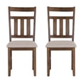 thumbnail image 2 of Powell Turino Rustic Umber Dining Side Chair, 2 of 11