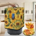 thumbnail image 3 of ZUXONGSY Cow Sunflower Air Fryer Dust Cover Insulated Kitchen Appliance Cover with Storage Pockets Rice Cooker Coffee Machine Cover Easy to Use And Clean for Women Wife Gifts, 3 of 7