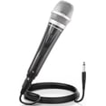 thumbnail image 1 of Micrófono para instrumentos musicales Micrófono dinámico para cantar con cable XLR Micrófono portátil de 12 pies para karaoke, discursos, bodas, escenarios y actividades al aire libre, 1 of 3