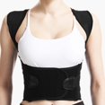 thumbnail image 1 of Back Correction Strap Breathable Upright Back Straightener Clavicle Support Back M, 1 of 9