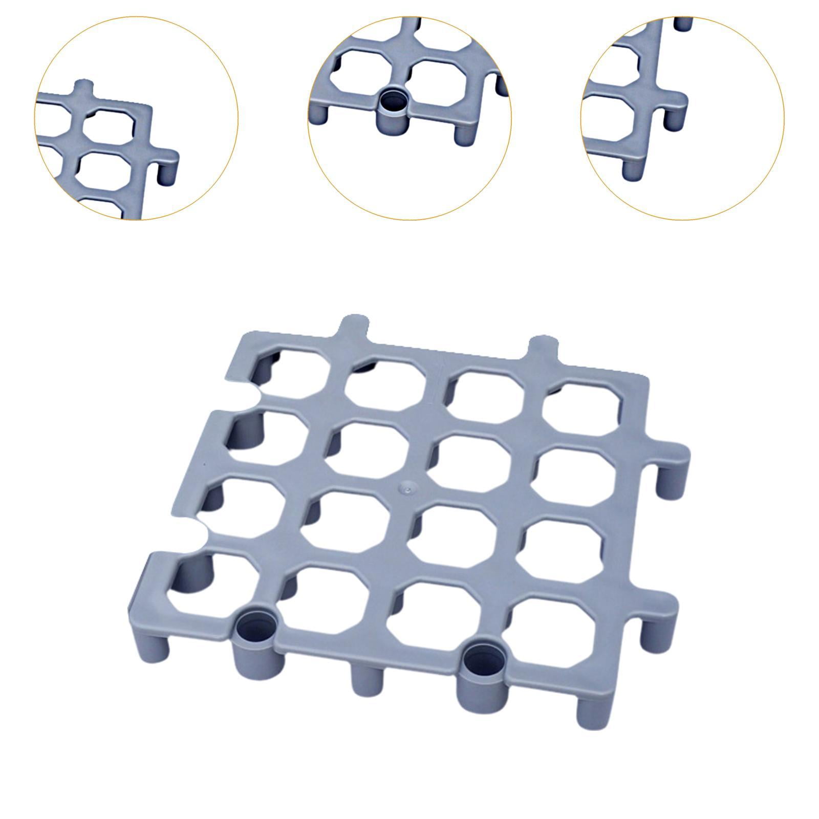 funtasica Floor Pallet for Storage Basement Storage Interlocking Floor Riser Stand for Warehouse Closet Kitchen Indoor Outdoor